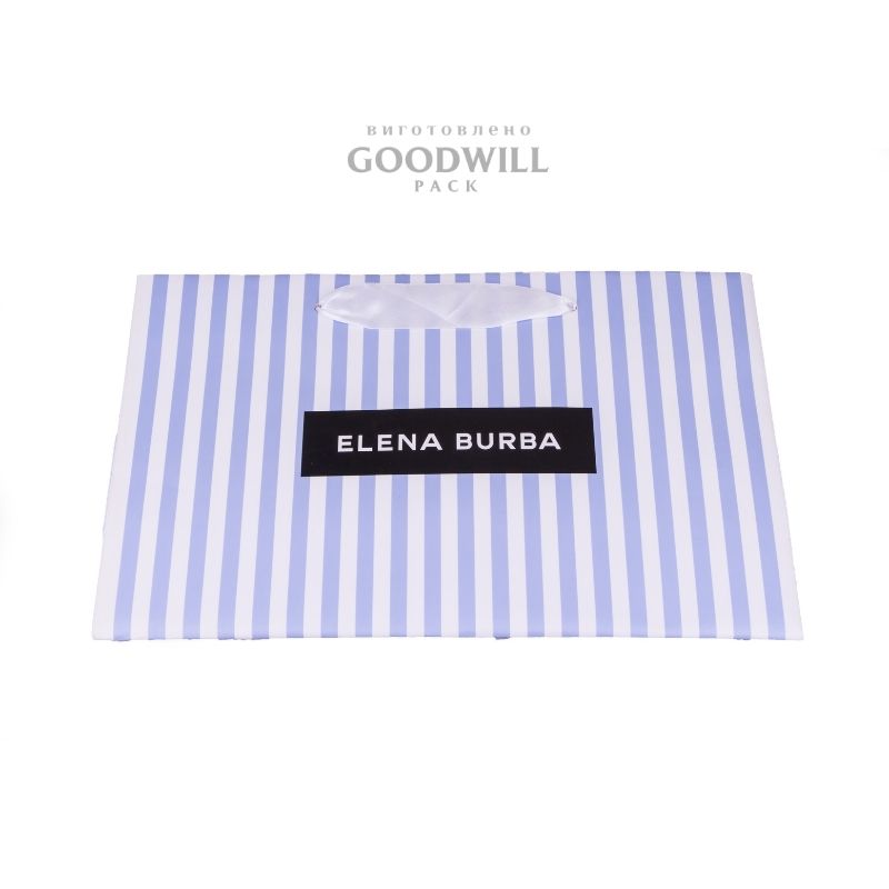 Пакет з ручками для одягу 30*20*10 - Зображення 2