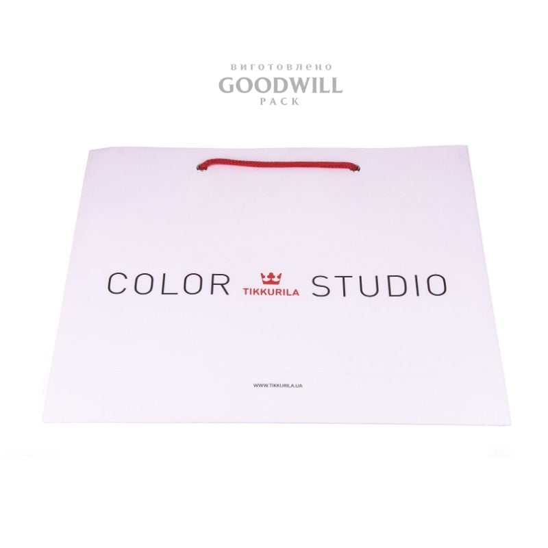 Пакети із картону з логотипом компанії 35*28*9 - Зображення 2