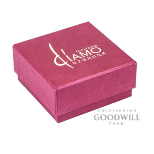 Коробка дизайнерский картон с тиснением для украшений фото