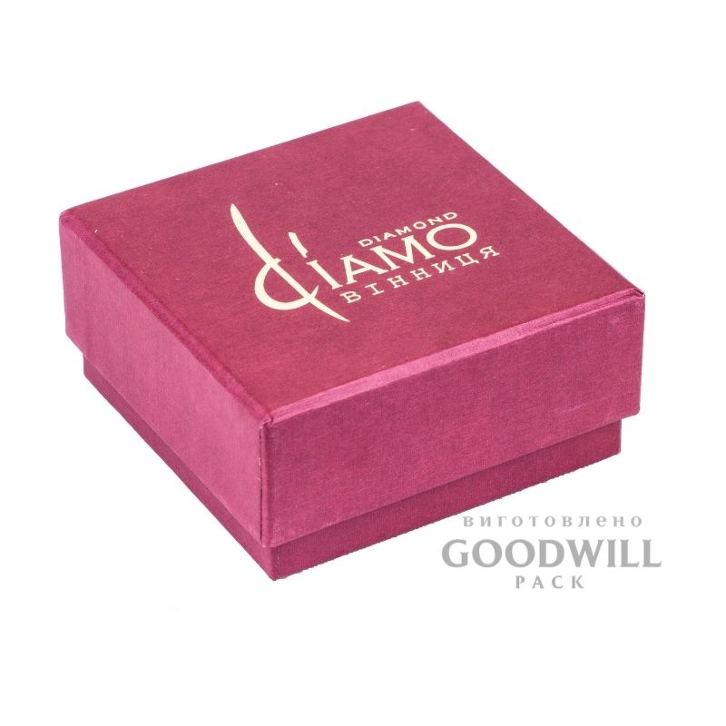 Коробка дизайнерский картон с тиснением для украшений фото