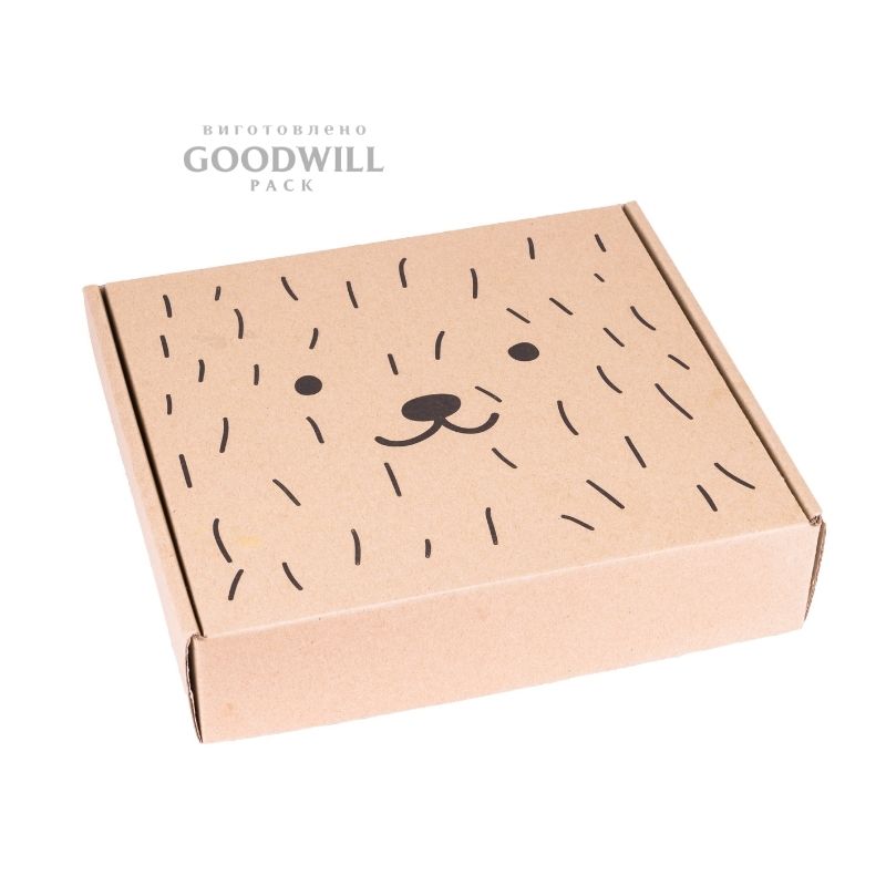 Коробка для детской одежды из микрогофрокартона 25*23*6 — изображение 4