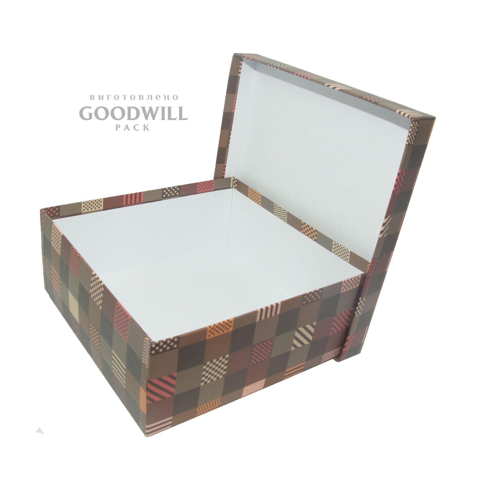 Коробка из картона для одежды для магазина