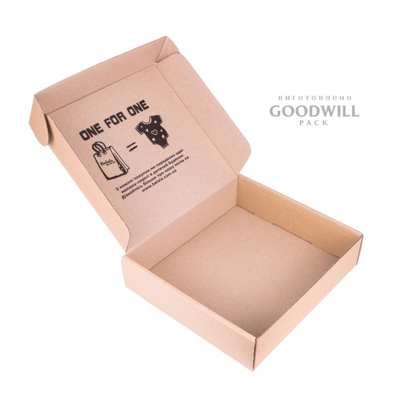 Коробка для детской одежды из микрогофрокартона 25*23*6 — изображение 3