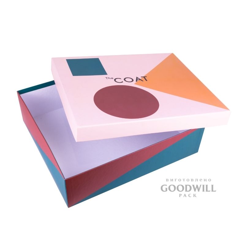 Основа коробки переплетный картон. Внешняя обработка мелованная бумага с печатью фото
