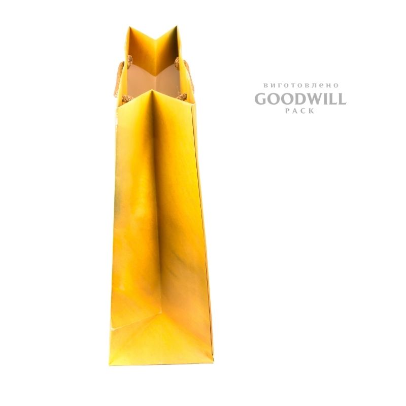 Пакет із паперу з матовою ламінацією 23*25*10 - Зображення 7