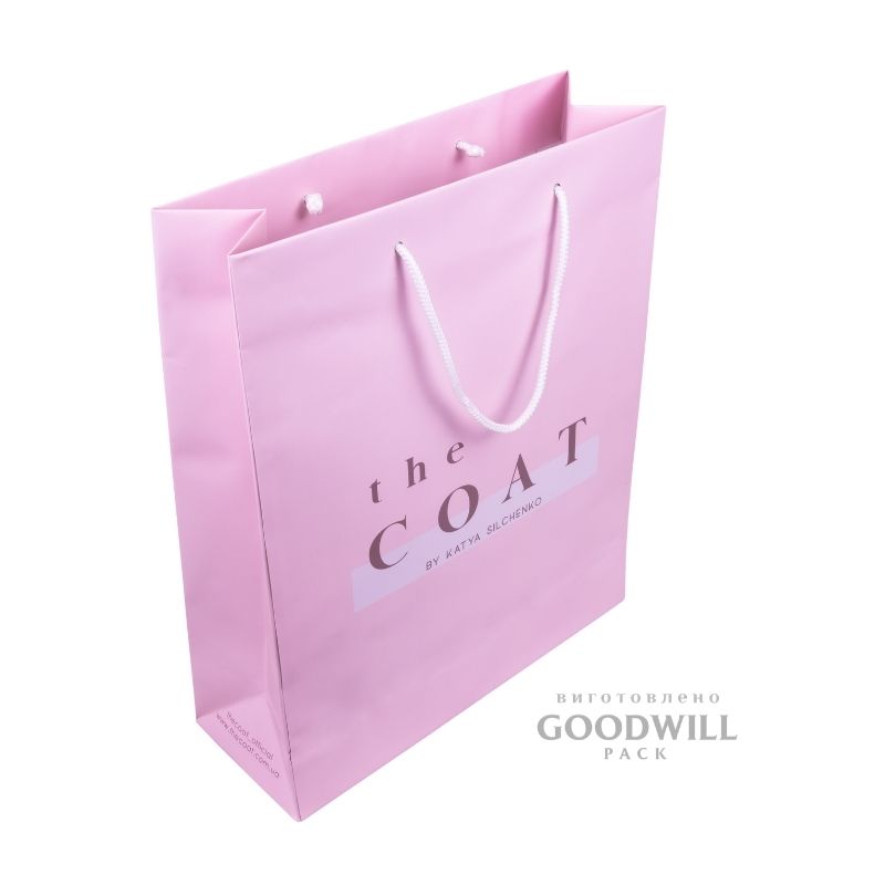 Пакет для одежды с матовой ламинацией 30*42*12 — изображение 2