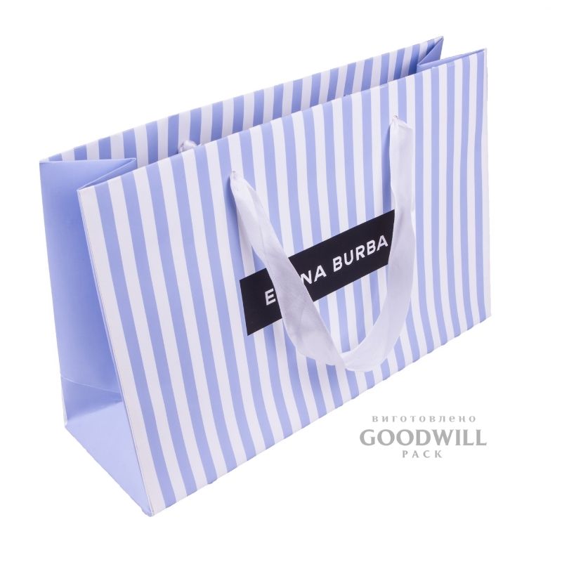 Пакет з ручками для одягу 30*20*10 - Зображення 6