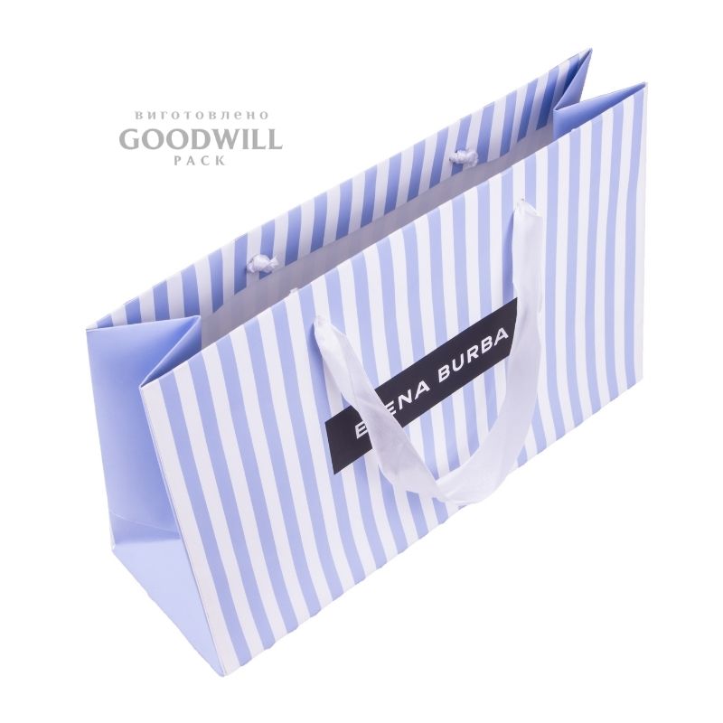 Пакет з ручками для одягу 30*20*10 - Зображення 3