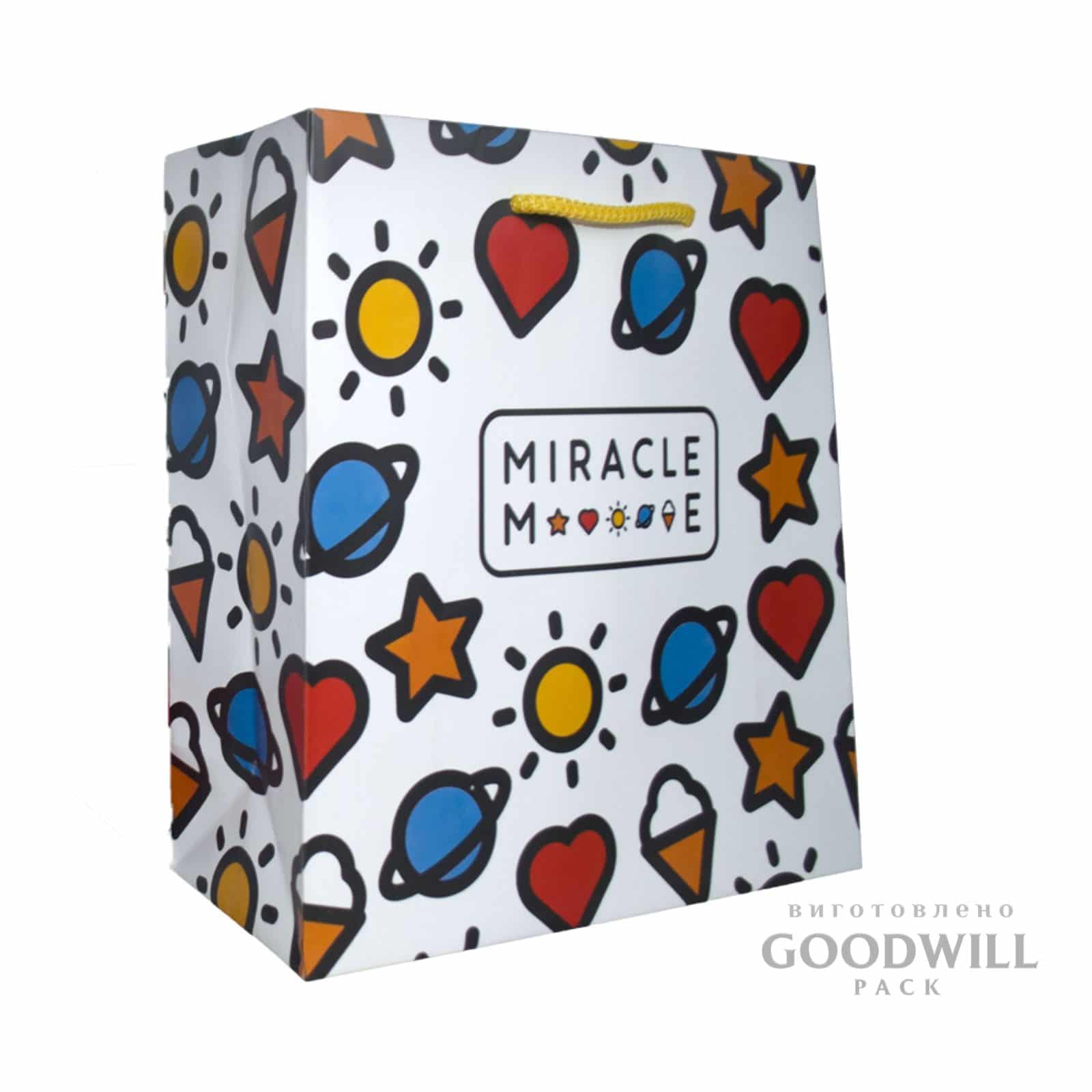 Пакет з укріпленим дном для дитячого одягу