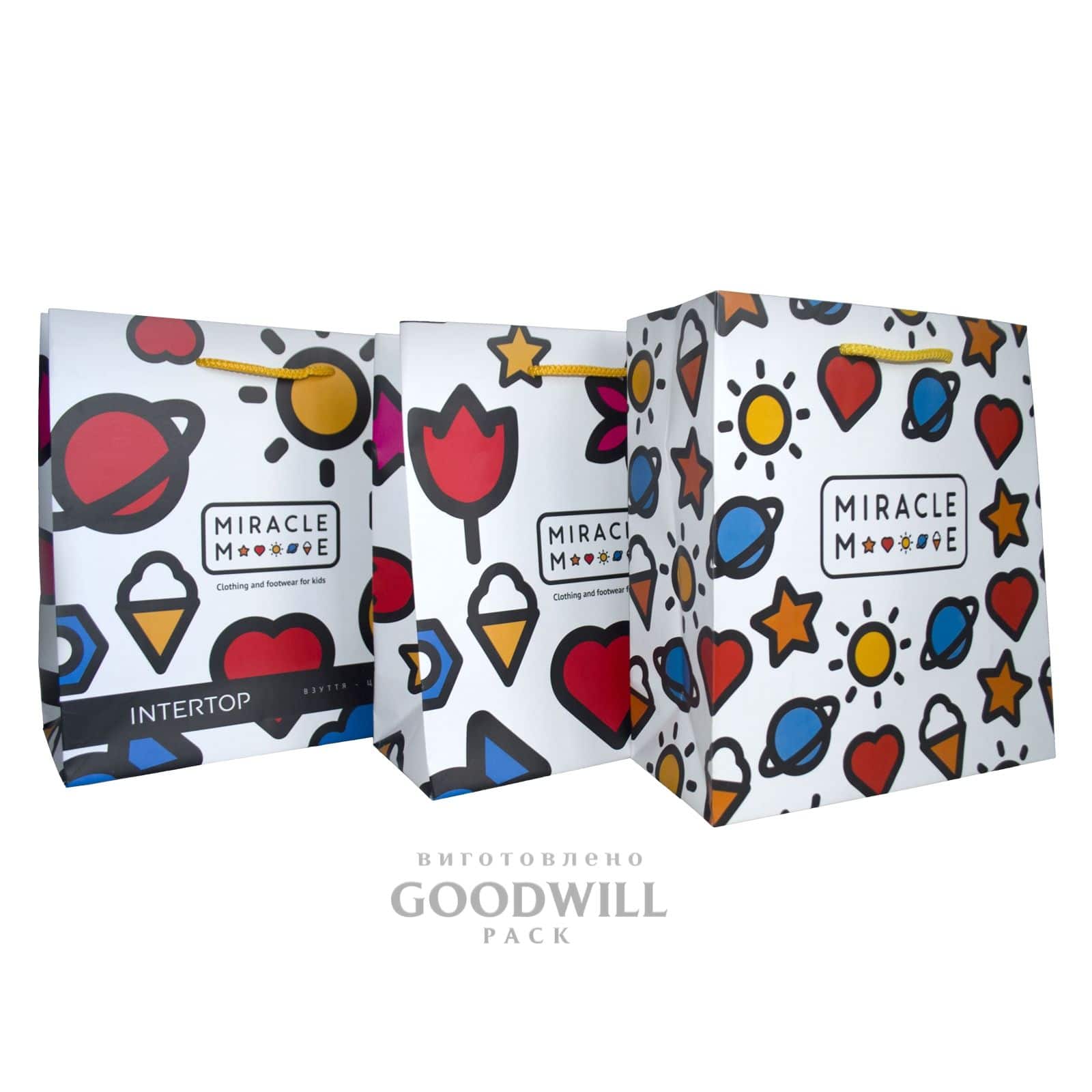 Пакет с укрепленным дном для детской одежды 24*24*10 — изображение 6