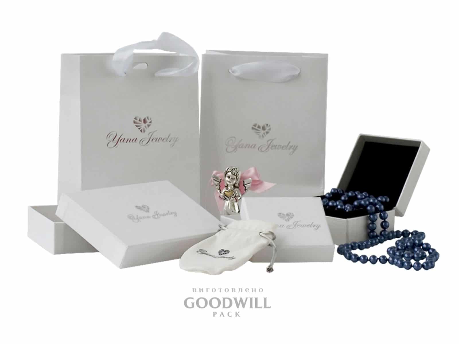 Упаковка для ювелірних прикрас з логотипом