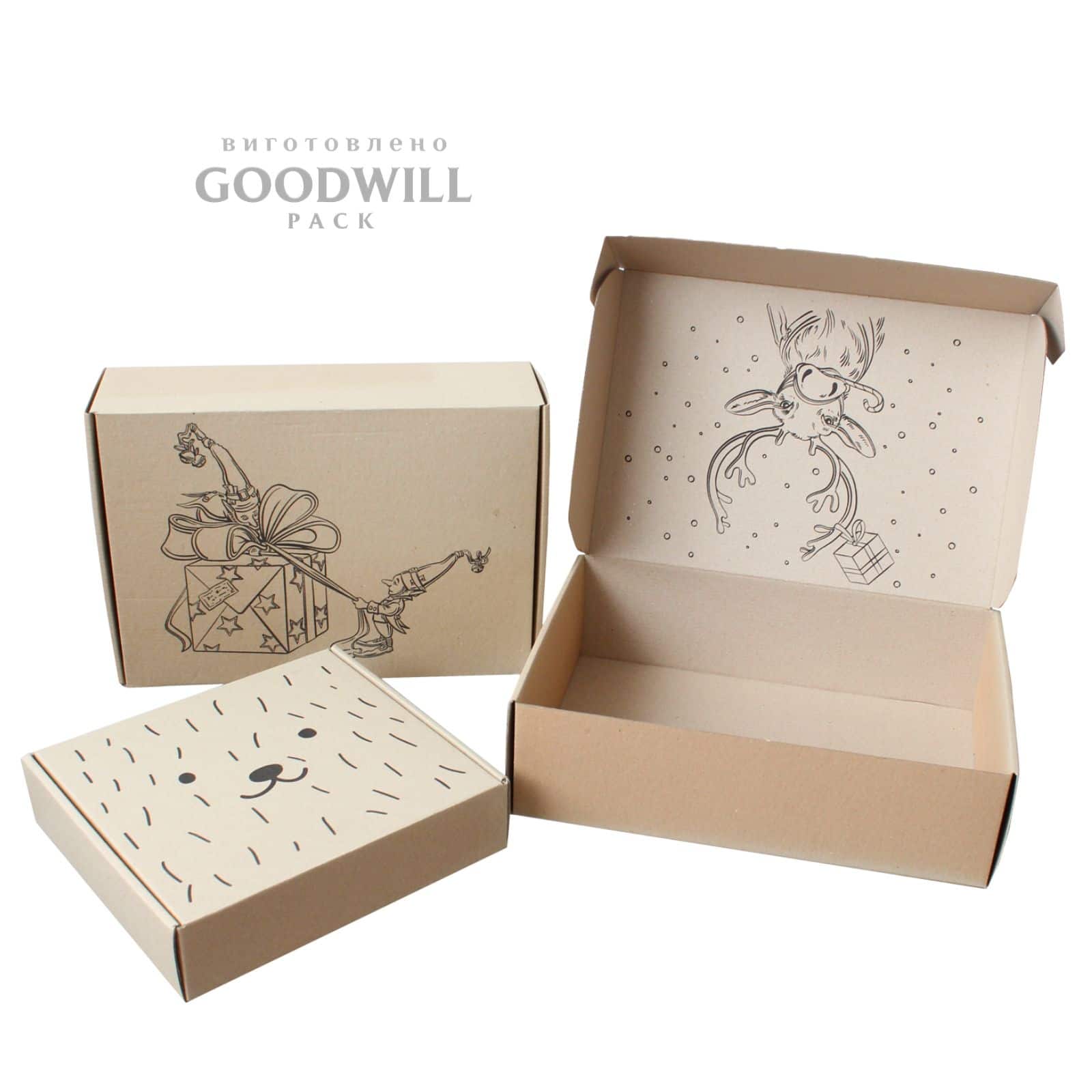 Коробка для детской одежды из микрогофрокартона 25*23*6 — изображение 7