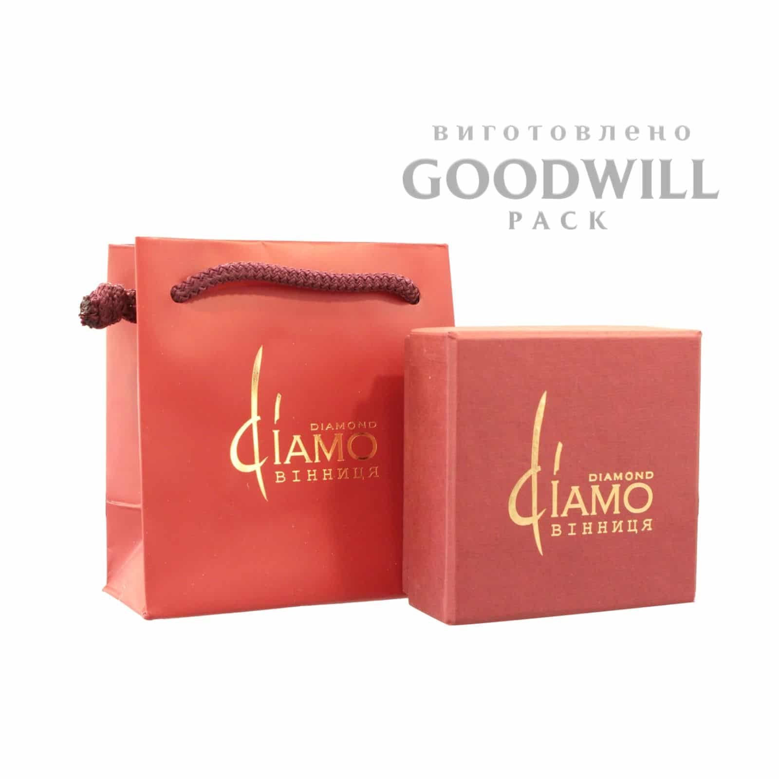 Коробка дизайнерський картон з тисненням для прикрас 8*8*4 - Зображення 8