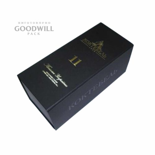 Коробка для вина з палітурного картону