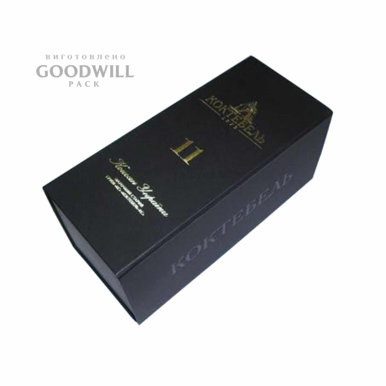 Коробка для вина з палітурного картону