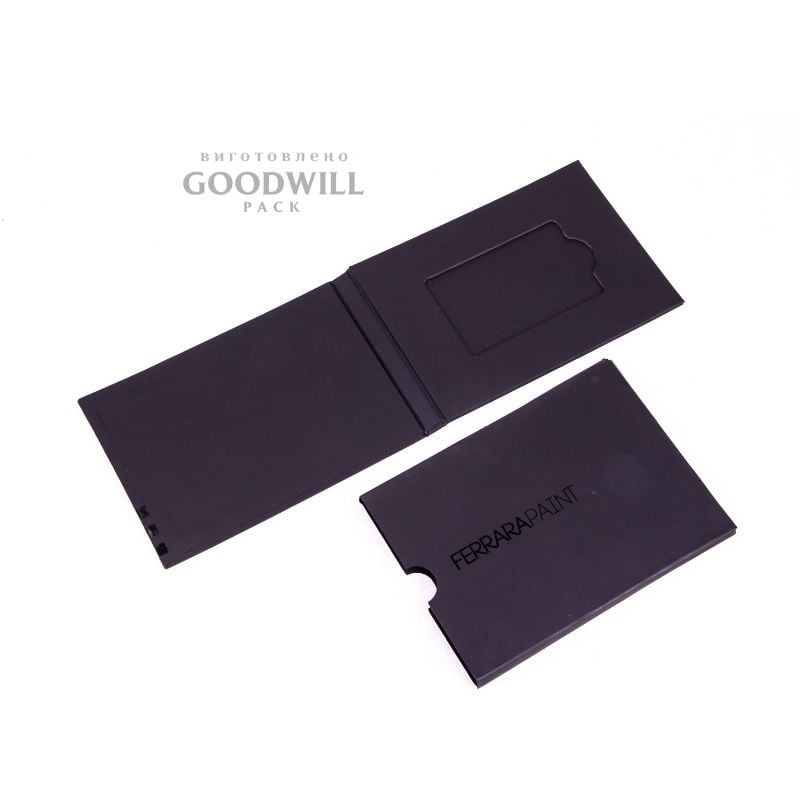 Коробка футляр для карточек с логотипом 15*10*1,5 — изображение 2