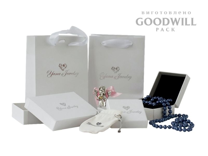 брендовані пакети на замовлення з нанесенням логотипу для прикрас