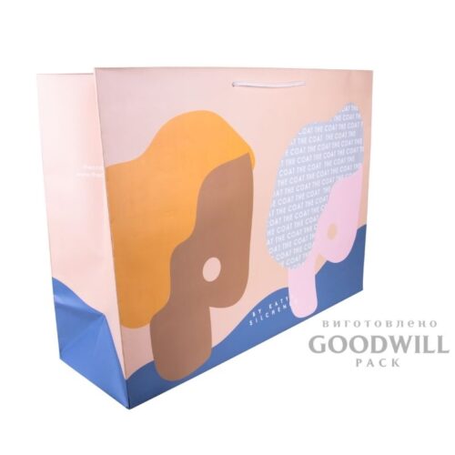 Брендированный пакет с полноцветной печатью фото