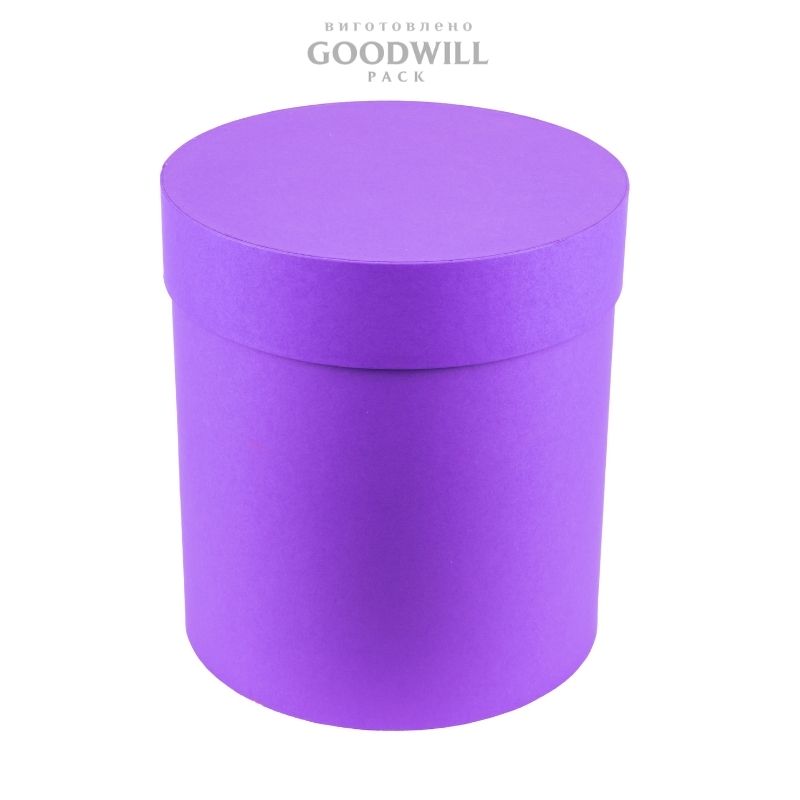 Коробка кругла для квітів D-16 см, H-19 см - Зображення 4