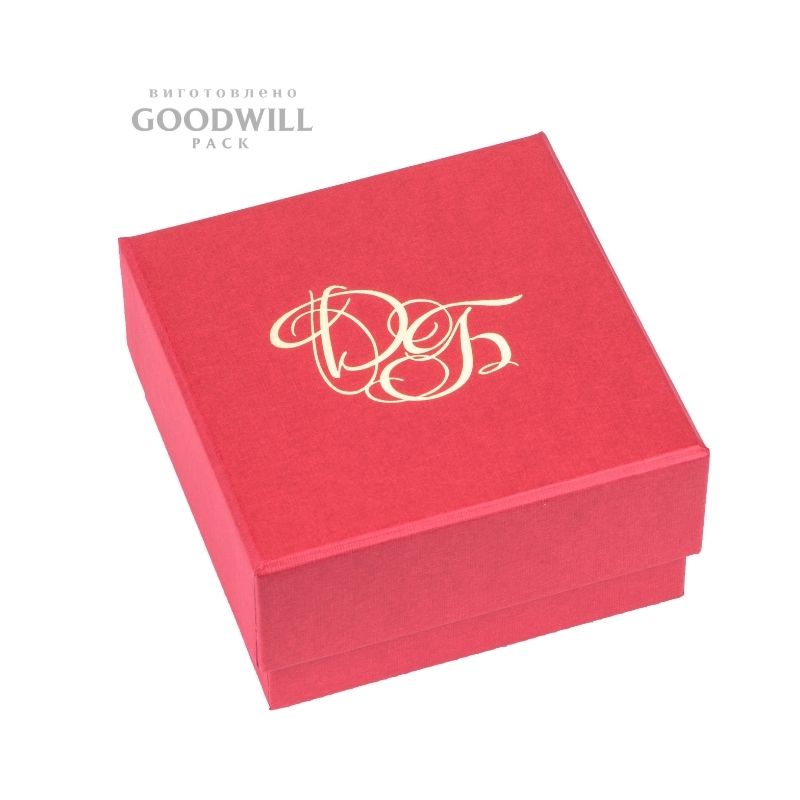 Брендированная коробочка с тиснением логотипа для бижутерии 9,2*9,2*5(4) — изображение 10