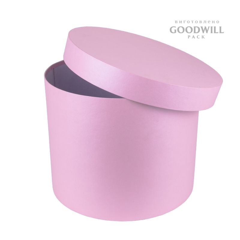 Коробка из переплетного картона круглая фото