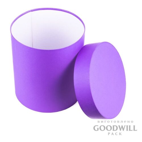 Коробка кругла для квітів фото