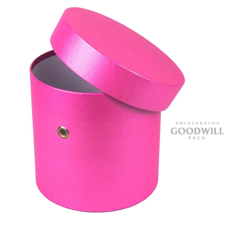 Коробка круглая картонная фото