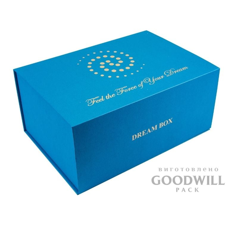 Фірмова коробка з логотипом магнітна стрічка 26*18*12 - Зображення 13