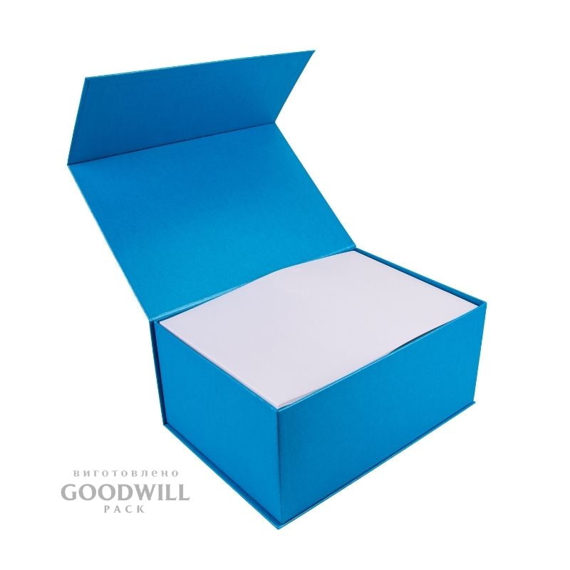 Фірмова коробка з логотипом магнітна стрічка 26*18*12 - Зображення 3