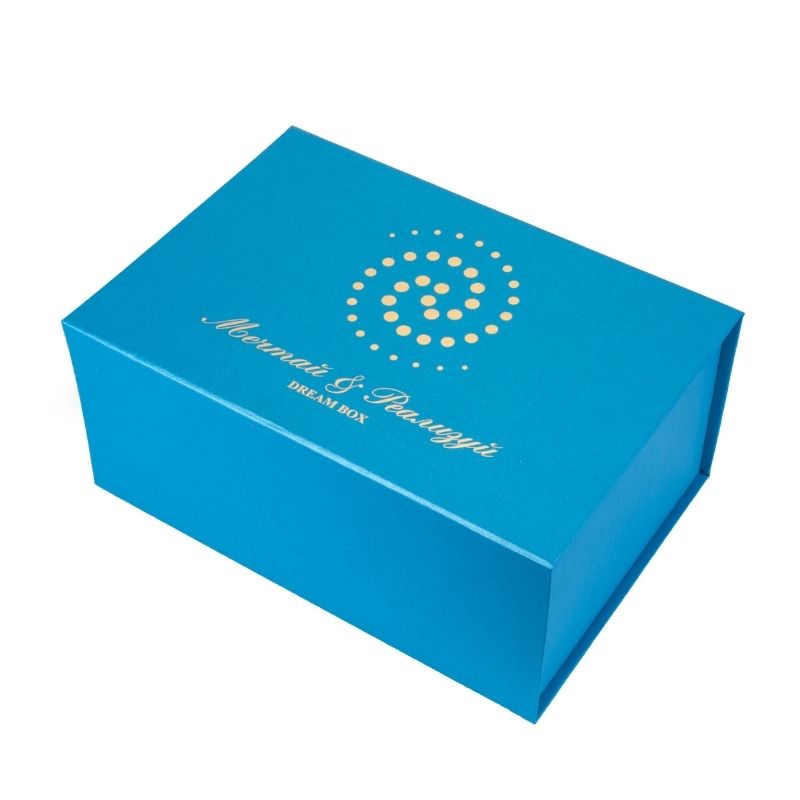 Фірмова коробка з логотипом магнітна стрічка 26*18*12 - Зображення 11