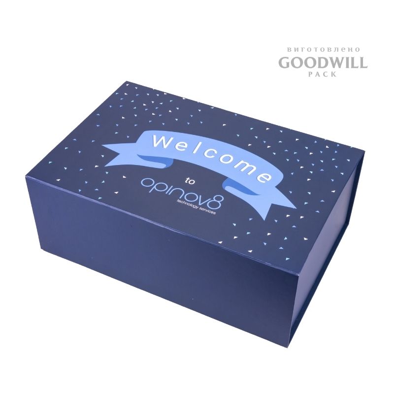 Коробка з логотипом для корпоративних подарунків 35*24*13 - Зображення 5