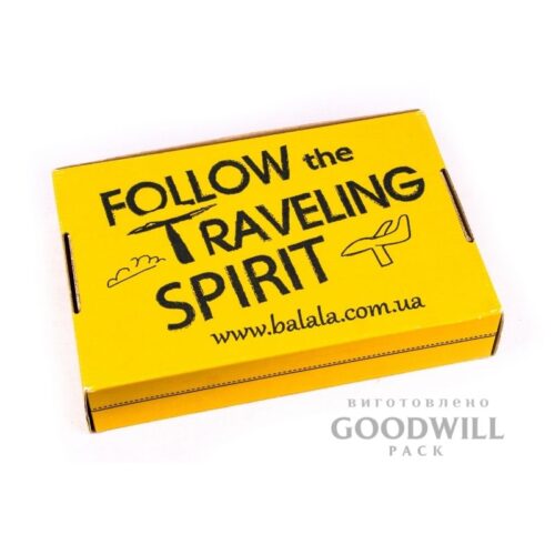 Коробка с печатью из микрогофрокартона для детской одежды фото