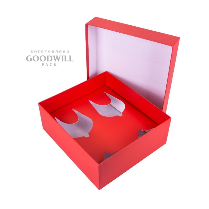Коробка внешняя обработка мелованная бумага с печать логотипа фото