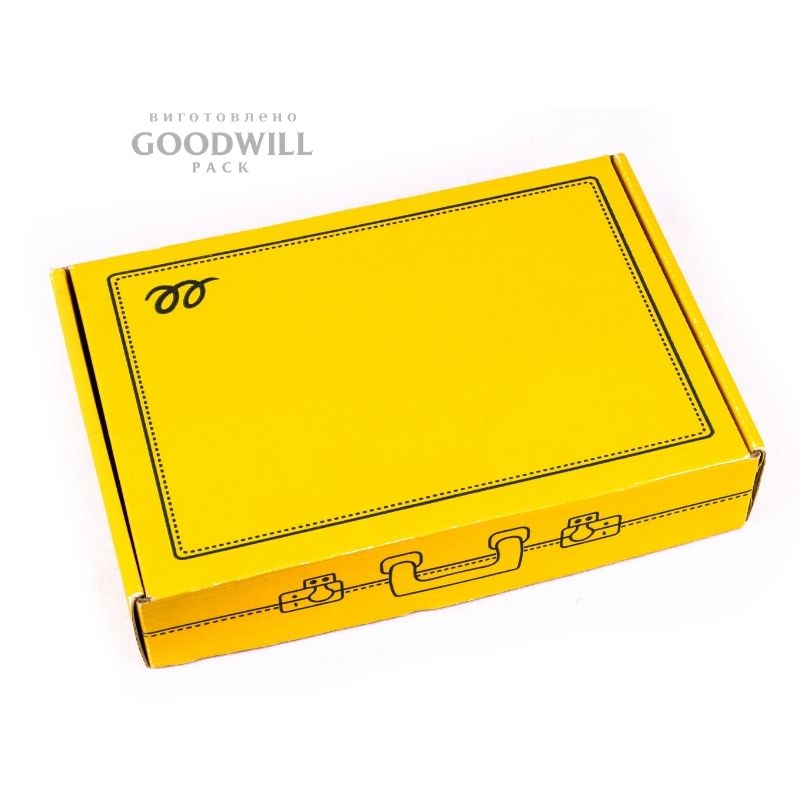 Коробка з друком із мікрогофрокартону для дитячого одягу 25*17*5 - Зображення 4