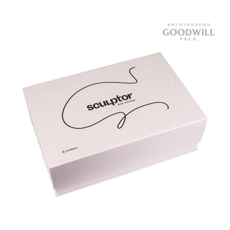 Коробка з логотипом для подарунків з магнітним клапаном фото