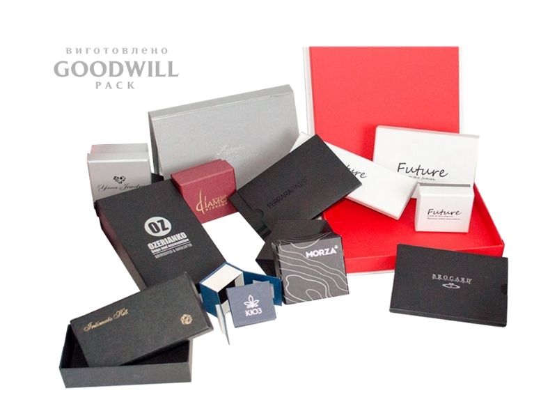 Подарункові коробки палітурний картон фото