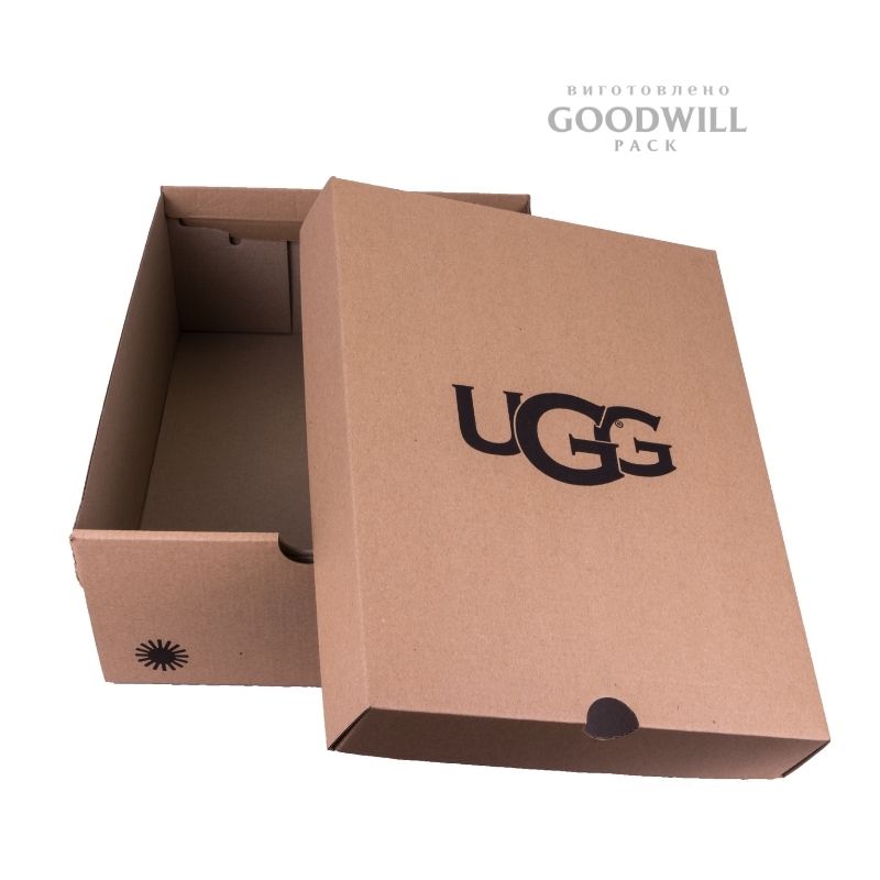 самосборная коробка с откидным верхом фото