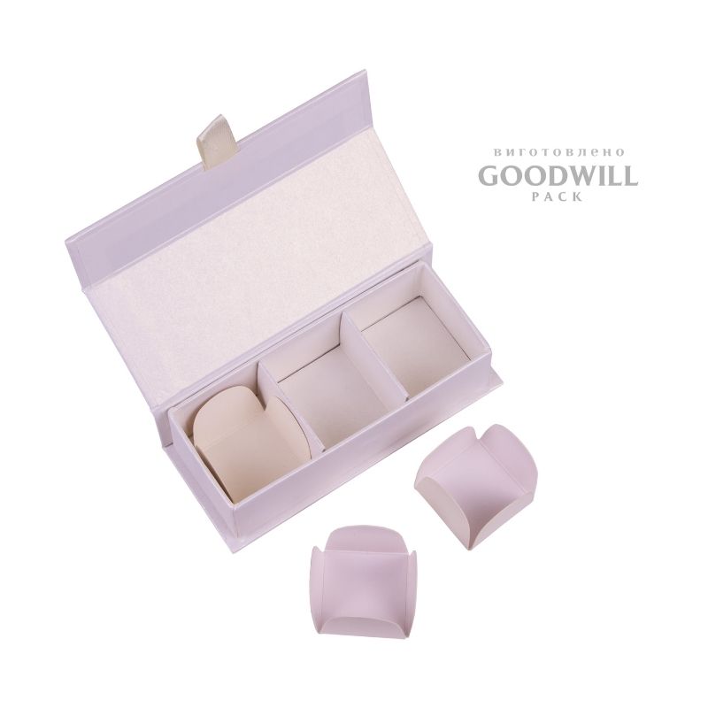 Коробка для конфет с ложементом фото