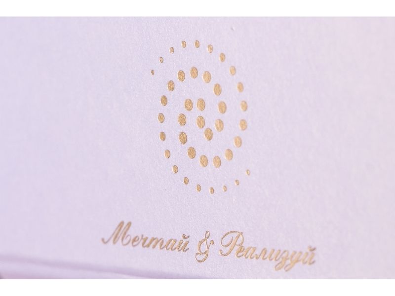 Печать логотипа тиснением фото