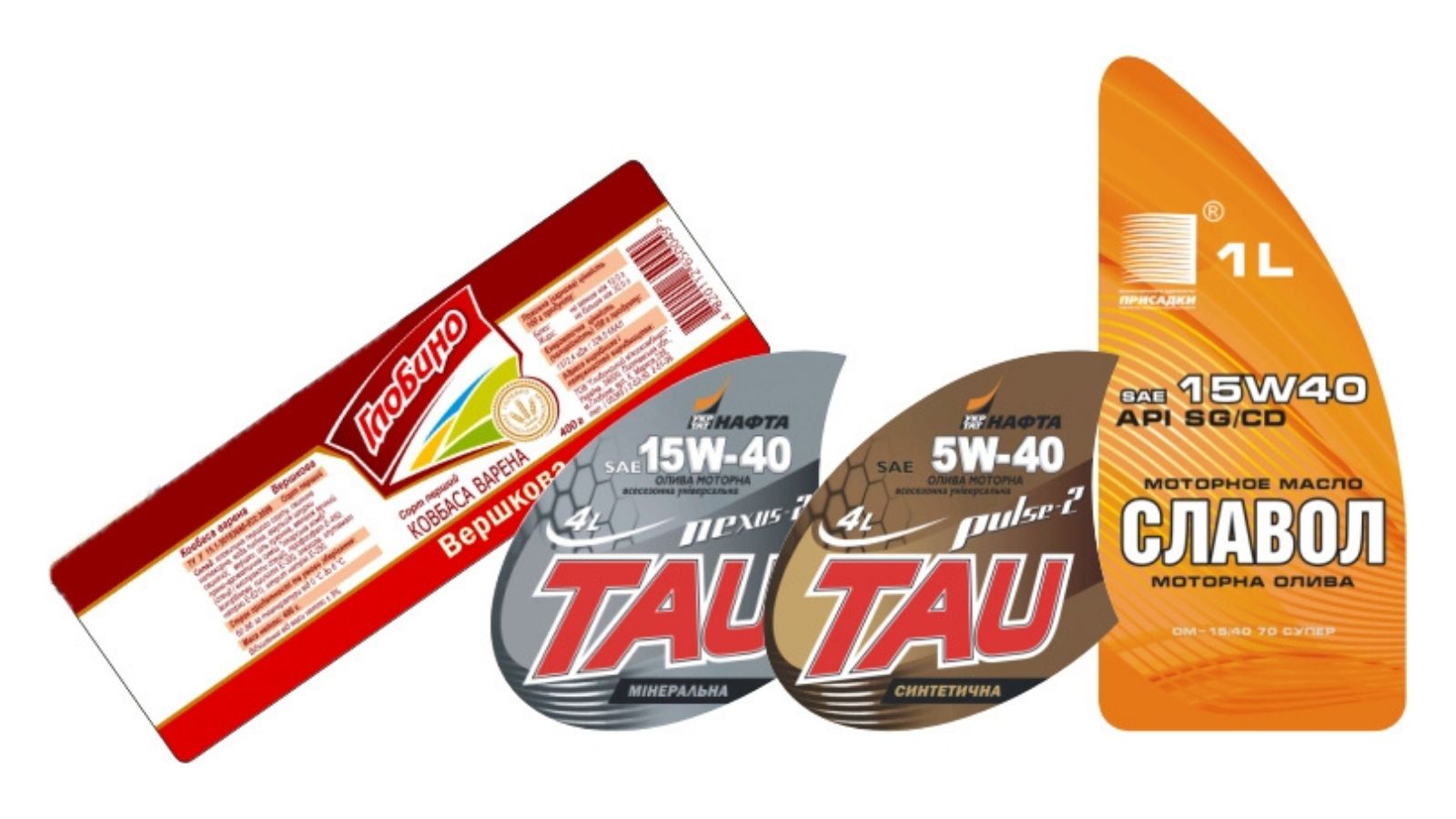 Распечатанная на заказ этикетка для клиентов фото