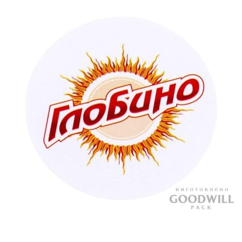 Наклейки з логотипом та принтом для компанії фотографія