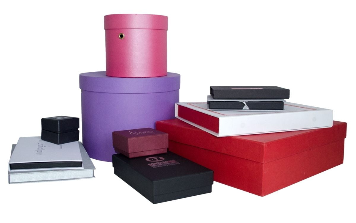 коробки з палітурного картону, виготовлені на замовлення фото