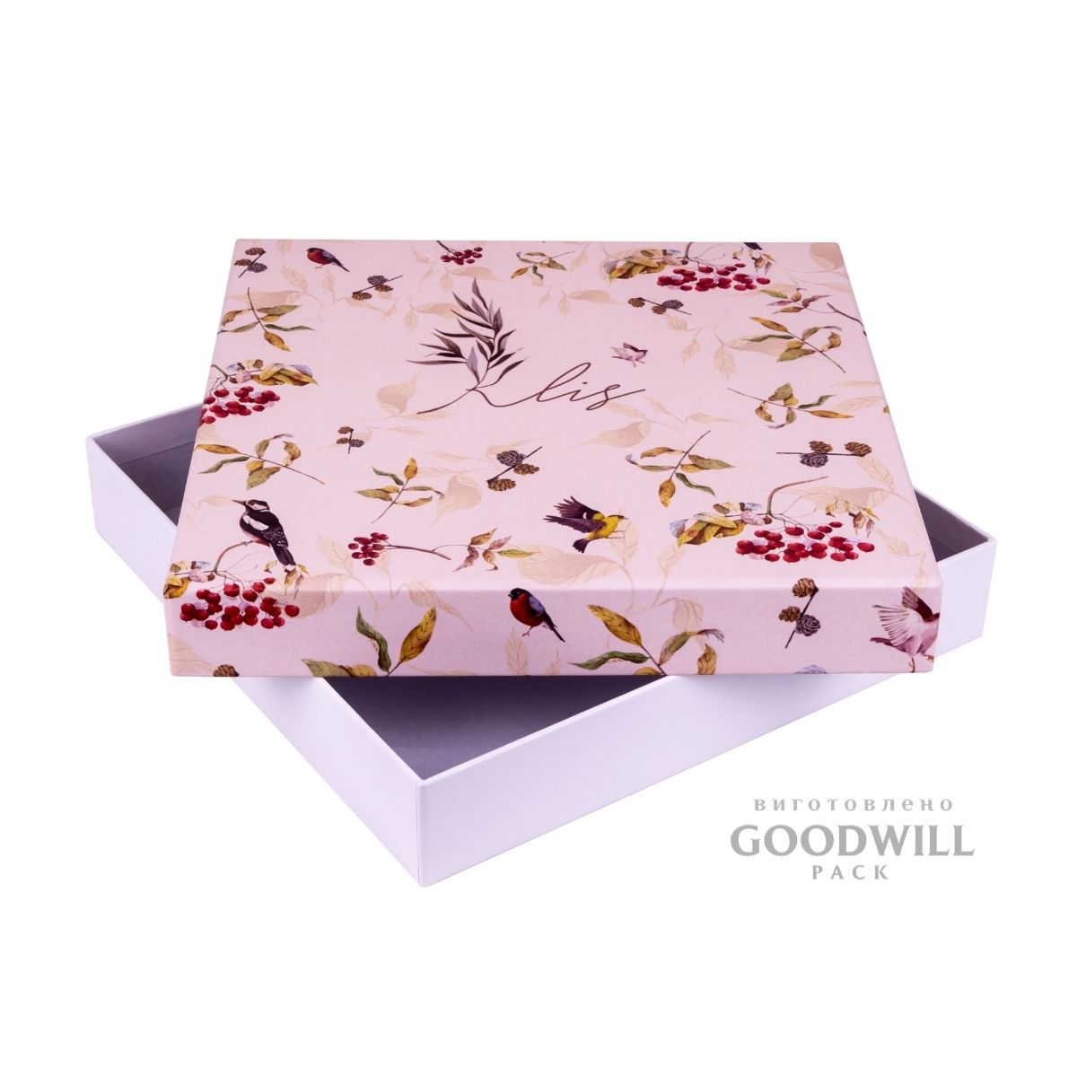Коробка брендована для жіночих аксесуарів 22*22*4 - Зображення 7