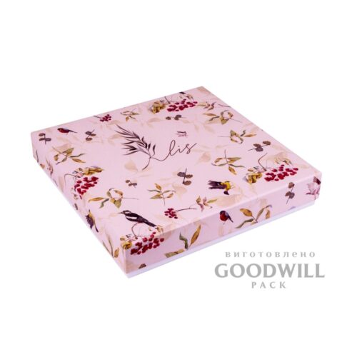 Подарочная коробка с логотипом на заказ фото