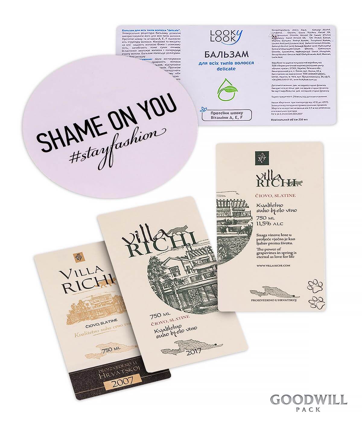 наклейки зі своїм індивідуальним дизайном фото