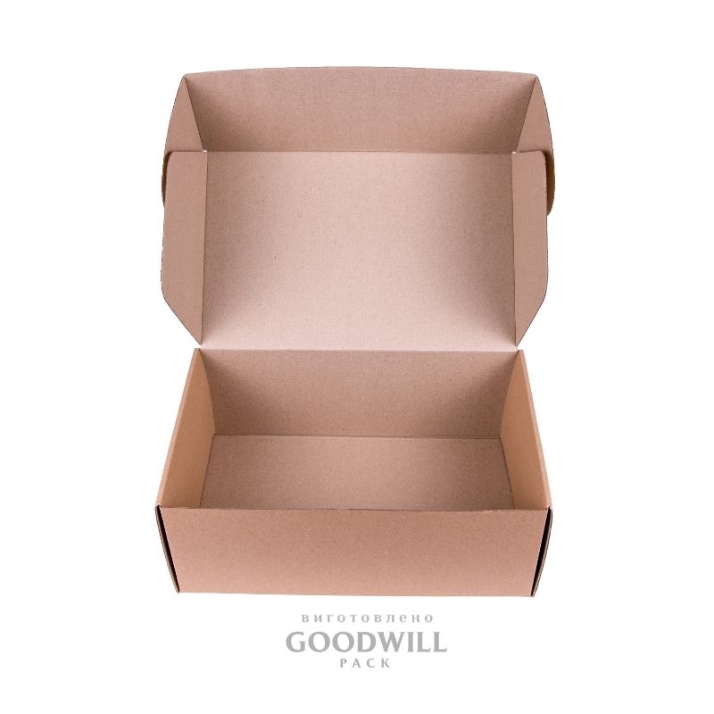 Коробка почтовая из микрогофрокартона с логотипом — изображение 3