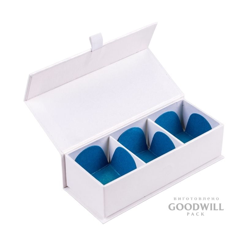 Коробка для цукерок з логотипом упаковочна 11,5*4,5*3 - Зображення 2