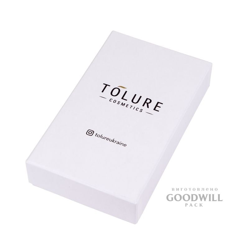 Коробка брендована для косметики з логотипом 19*11*4 - Зображення 4