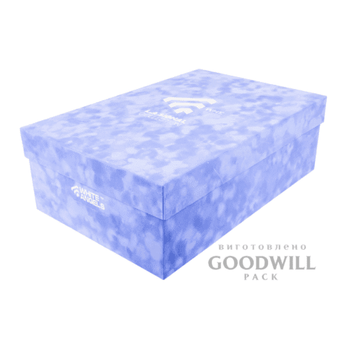 Коробка брендована для одягу з логотипом фото