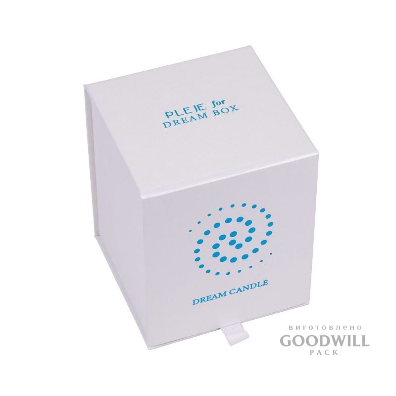 Коробки брендовані для свічки з логотипом 7,5*7,5*9,6 - Зображення 3